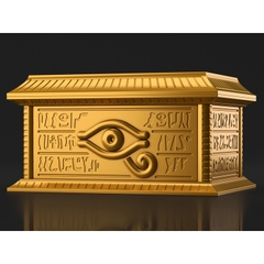 Mô hình lắp ráp trò chơi ngàn năm GOLD SARCOPHAGUS for ULTIMAGEAR MILLENNIUM PUZZLE Bandai 4573102630278