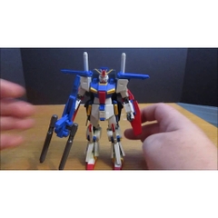 Bộ mô hình lắp ghép HGUC MSZ-010 ZZ Gundam Bandai - GDC 4573102579546