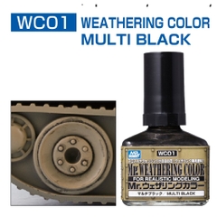 Dung dịch Mr Weathering Color  Panel Line WC01 - WC18 - WCT102 - tool hobby