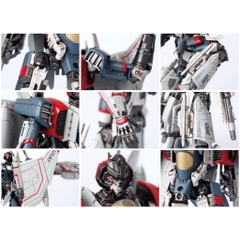 Mô Hình Lắp Ráp Doyusha Transformers Bumblebee Blitzwing Plastic Model 08101