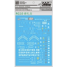 Decal nước RG Gundam