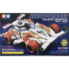19619 Mini 4wd Rising Trigger White SP Super XX  - GDC