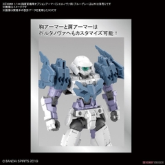 Mô hình lắp ráp 30MM Optional Armor for Commander [Cielnova/Blue Gray] Bandai 30