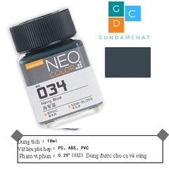 Sơn gốc Lacquer màu cơ bản Neo Color Jumpwind JW025-JW038 - Sơn Mô Hình