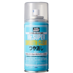 Sơn xịt phủ phẳng cao cấp Mr.SUPER SMOOTH CLEAR SPRAY Matt B-530