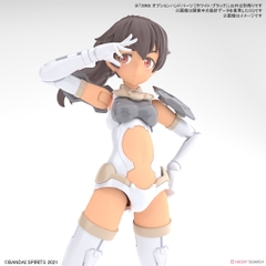 Mô hình lắp ráp 30MS OPTION HAND PARTS [ WHITE / BLACK ] Bandai 4573102633590