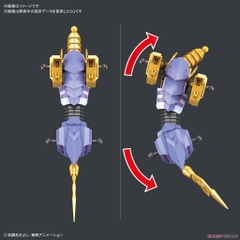 Mô hình lắp ráp Figure-rise Standard Metal Garurumon Bandai