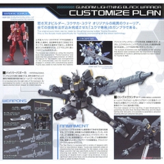 Mô hình lắp ráp HG BF Gundam Lightning Black Warrior - GDC