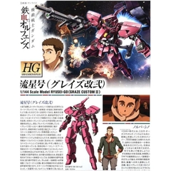 Mô Hình Lắp Ráp HG 1/144 RYUSEI-GO (GRAZE CUSTOM II) Bandai 4573102603852