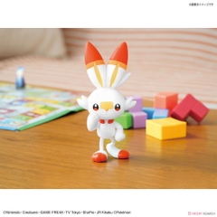 Bandai mô hình Pokemon PLAMO COLLECTION QUICK!! 05 SCORBUNNY 4573102615558