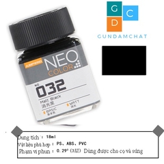 Sơn gốc dầu màu cơ bản Neo Color Jumpwind JW025-JW038 - Sơn Mô Hình