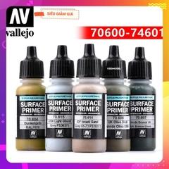 Sơn lót gốc nước Vallejo Surface Primer 70600-74601 17ml-60ml - Sơn Mô Hình