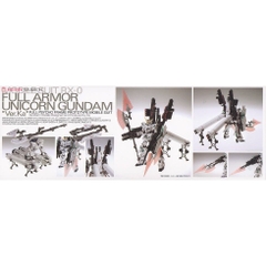 Mô Hình Lắp Ráp MG 1: 100 RX-0 FULL ARMOR UNICORN GUNDAM VER.KA Bandai 4573102615893