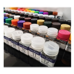 Sơn gốc Lacquer màu cơ bản Neo Color Jumpwind JW025-JW038 - Sơn Mô Hình