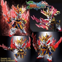 Mô Hình Lắp Ráp Gundam Bandai SD Zhang Fei God Gundam Trương Phi 03 - GDC