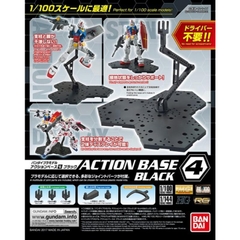 Giá trưng bày Gundam Action Base 4 Display HG RG MG Black Bandai