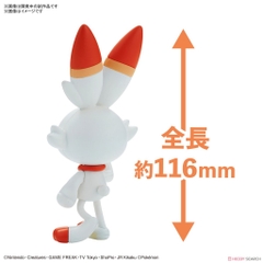 Bandai mô hình Pokemon PLAMO COLLECTION QUICK!! 05 SCORBUNNY 4573102615558