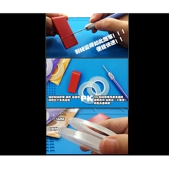 Băng dính trong suốt Công cụ khắc biến đổi chi tiết mô hình Model Hard adge tape 3mm 6mm