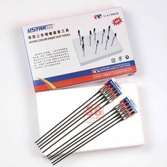 Dụng cụ mô hình Ustar kẹp cá sấu,đế cắm sơn