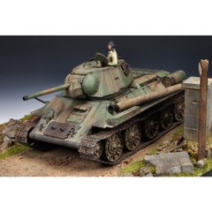 Mô Hình Lắp Ráp Xe Tăng Quân Sự Nga RUSSIAN T34/76 1943 TANK 35059 - GDC