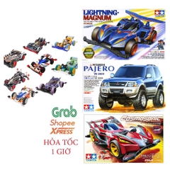 Mô hình lắp ráp xe đua Mini 4WD Tamiya 1
