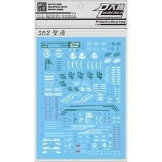 Hình dán nước mô hình MG PG Gundam + Dung dịch xử lý decal