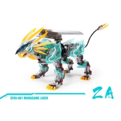 Mô hình lắp ráp Zoids SF95-001 Murasame Liger Clear
