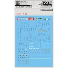 Decal nước RG Gundam
