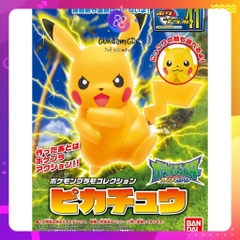 Mô hình lắp ráp Pokemon 41 Plastic Model Collection Select Series Pikachu Bandai