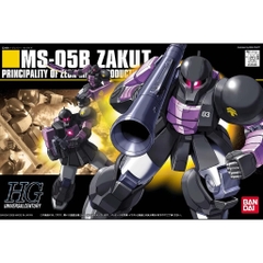 Mô hình lắp ráp HGUC 1/144 ZAKUⅠ BLACK TRI STARS Bandai