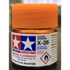 Sơn Acrylic (X21-X35) Tamiya Gốc Nước 10ml - GDC