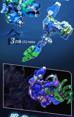 [Đang Về - Cọc 200 - Giá 550k] Mô Hình Lắp Ráp Bạo Liệt Vương FR3 V02 (Fruity Robo 3) Chính Hãng Yili Chuangwan - Robo Trái Cây