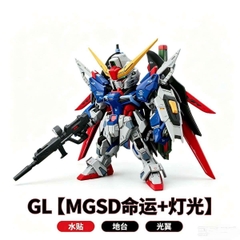 Mô Hình Lắp Ráp GL Model MGSD Destiny Gundam + Lighting | Mobile Suit SEED Destiny Wings of Light