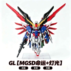Mô Hình Lắp Ráp GL Model MGSD Destiny Gundam + Lighting | Mobile Suit SEED Destiny Wings of Light
