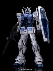 Mô hình lắp ráp Panda Model 1/100 RX-78-2 Gundam Ver.2.0 Base Color ( Tặng kèm Led & Decal nước)