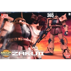 Mô hình lắp ráp Mega Size Model Chars Zaku 1/48 Bandai 4573102575937