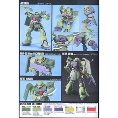 Mô hình Gundam HG MS-06FZ Zaku II Custom 087 Bandai 4573102582621