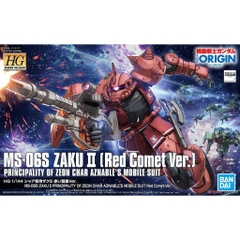 Mô hình Gundam HG MS-06S Zaku II Red Comet Ver Bandai