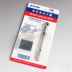 Máy khoan cầm tay cho mô hình Ustar UA-1300A (miễn phí mũi khoan 0,3-1,2mm)