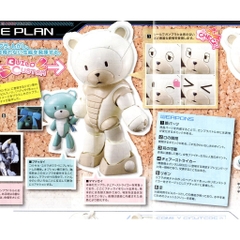 Mô hình lắp ráp HG Beargguy F Family Bandai - GundamGDC 4573102554352