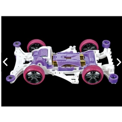 Mô hình xe đua lắp ráp chạy bằng pin Mini 4WD GEO GLIDER BLACK SPECIAL (FM-A CHASSIS) [] 95564  TAMIYA