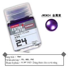 Sơn mô hình Extra Metal EM21-EM32 Metallic lacquer Chroma Jumpwind Color 18ml - Sơn Mô Hình