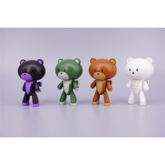 Mô hình lắp ráp combo Set 4 bộ gấu Petit Bear A2