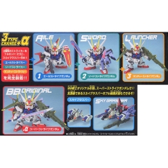 Mô hình lắp ráp SD BB Strike Gundam Striker Weapon System Bandai 4573102574169