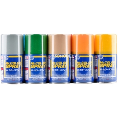 Sơn xịt mô hình Mr Color Spray S01 - S39 Mr Hobby