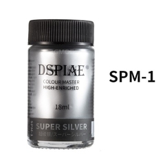 Sơn mô hình DSPIAE Super Black / Super Silver SPM-1-SPM-2 18ml