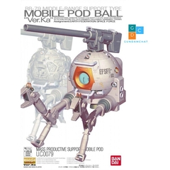 Mô Hình Lắp Ráp Bandai 1/100 Gundam RB-79 Mobile Pod Ball Ver Ka - GDC