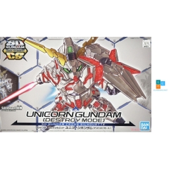 Mô hình lắp ráp SD CS Unicorn Gundam Destroy Mode Bandai - GDC