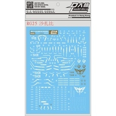 Decal nước RG Gundam