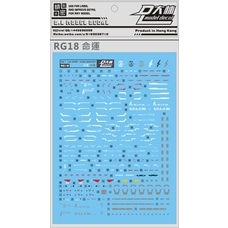 Decal nước RG Gundam